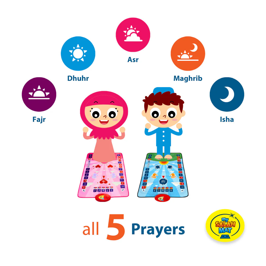 Kids Interactive Prayer Mat | Learn Salah Step by Step