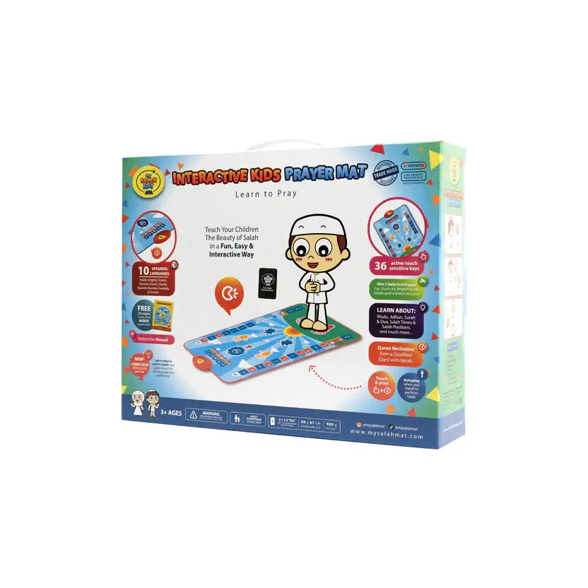 Kids Interactive Prayer Mat | Learn Salah Step by Step