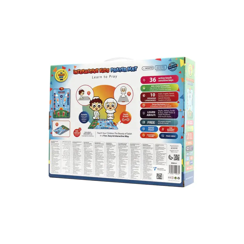 Kids Interactive Prayer Mat | Learn Salah Step by Step