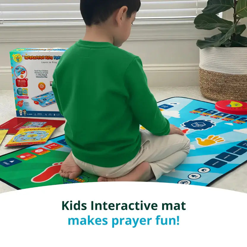 Kids Interactive Prayer Mat | Learn Salah Step by Step