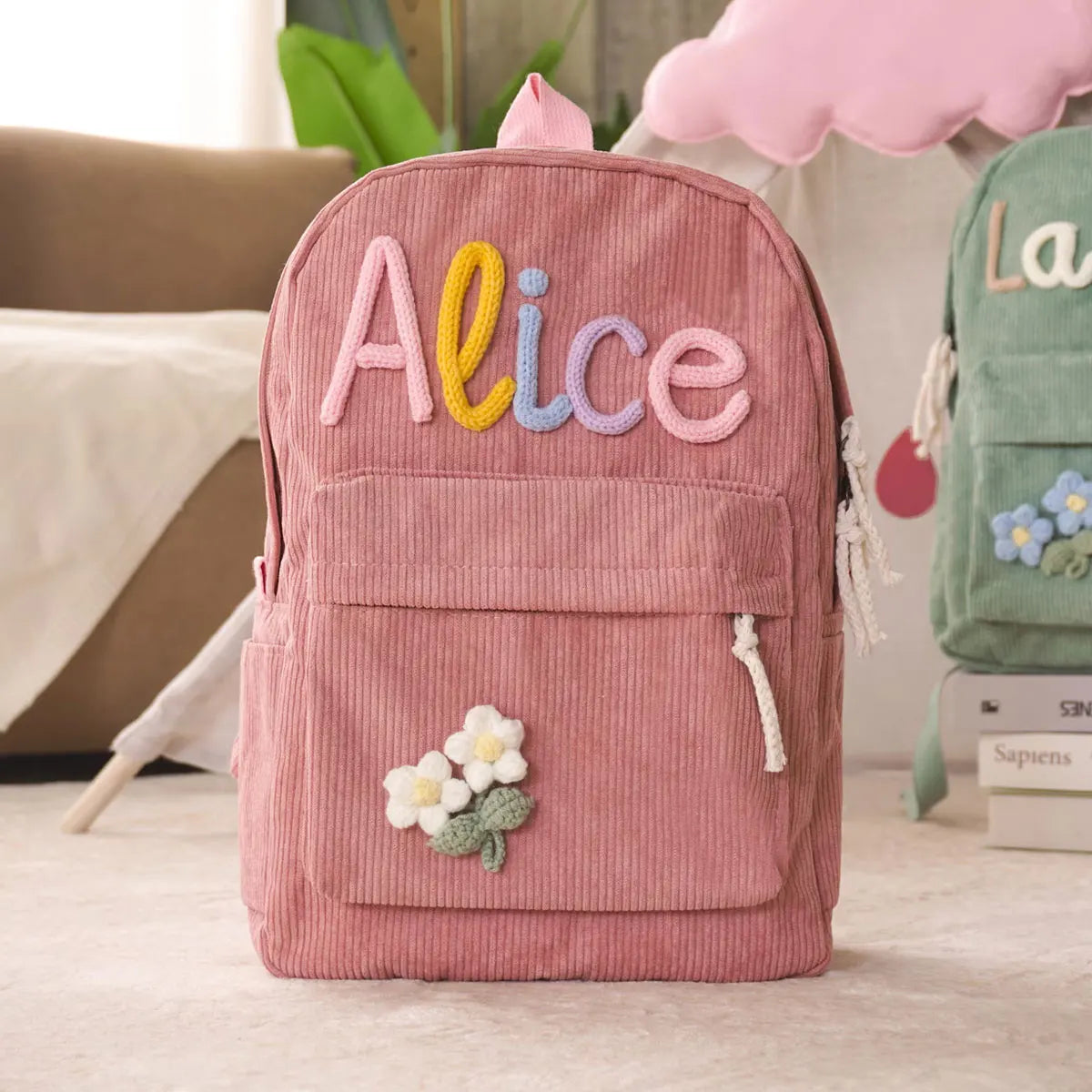 C&C - Personalized Handmade Knitted Backpack